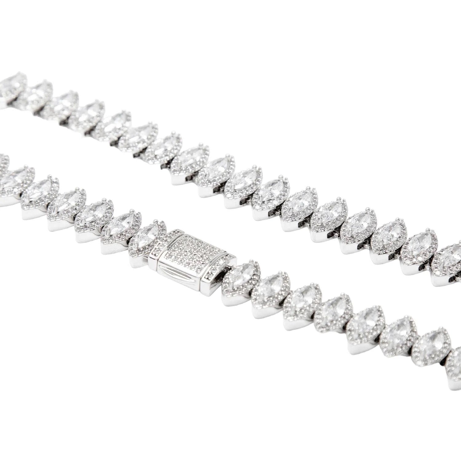 8MM Almond Tennis Chain