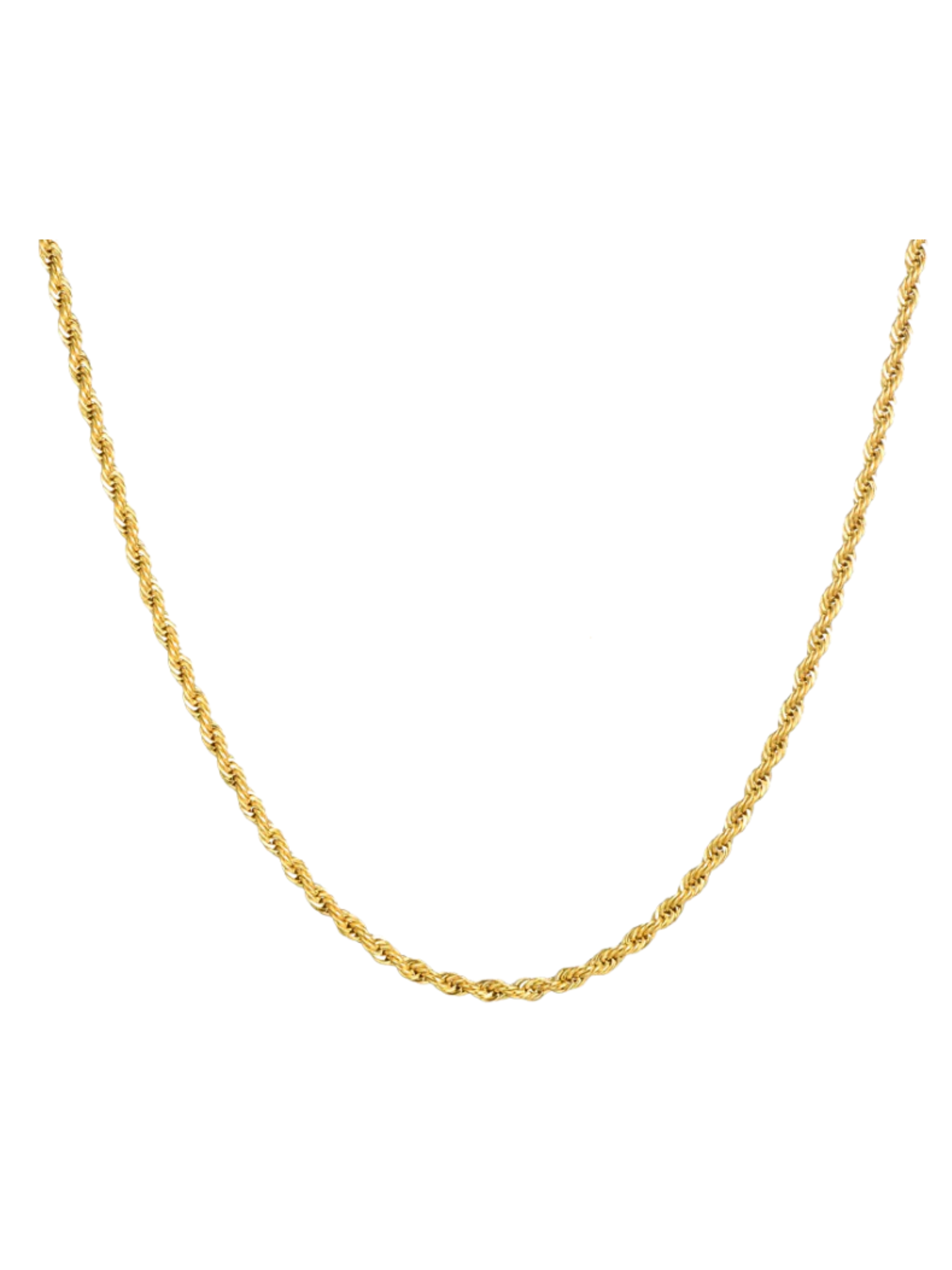 4MM Rope Chain - Gold